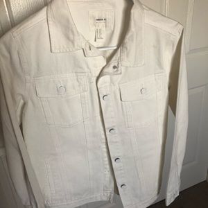 White Levi Jacket Forever21